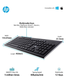 HP Wireless Keyboard and Mouse Combo CS10 – Black