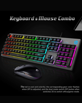 HP Gaming Keyboard and Mouse Combo KM300F