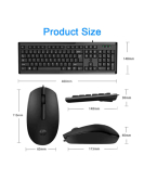 HP Gaming Keyboard and Mouse Combo KM300F
