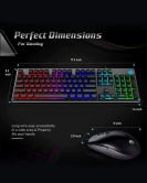 HP Gaming Keyboard and Mouse Combo KM300F