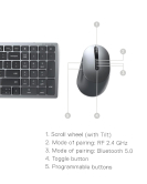 Dell KM7120W Multi-Device Wireless Combo