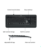 Logitech MK540 Wireless Keyboard and Mouse Combo