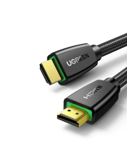 UGREEN High-End HDMI Cable with Nylon Braid 1.5m – Black
