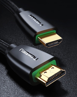 UGREEN High-End HDMI Cable with Nylon Braid 1.5m – Black