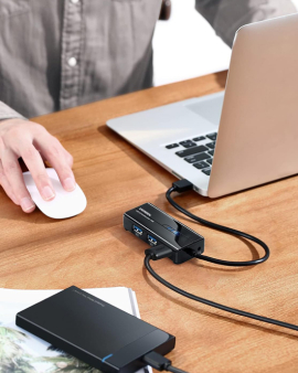 UGREEN USB 3.0 Hub with Gigabit Ethernet Adapter