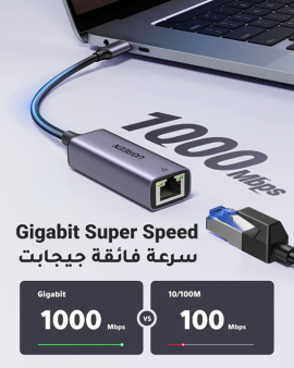 UGREEN USB-C to RJ45 2.5G Ethernet Adapter