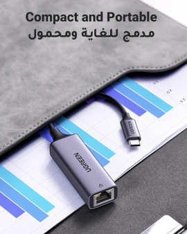 UGREEN USB Type-C to 10/100/1000Mbps Ethernet Adapter