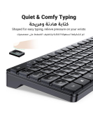UGREEN Wireless Keyboard and Mouse Combo MK006