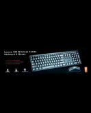 Lenovo 100 Wireless Combo Keyboard & Mouse